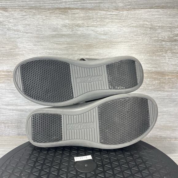 Orthofeet Women's Sahara 972 Orthopedic Gray Slide Sandals Size 7.5 - Picture 8 of 8